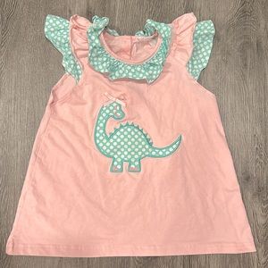 Sugar Dumplin Kids Knit Dino Top